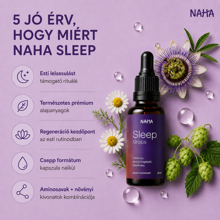 Öt érv a NAHA Sleep mellett